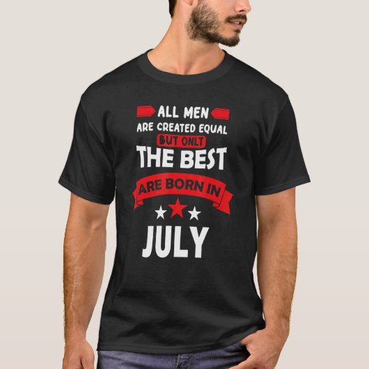 Alle Mannen worden Creëer in jul. T-shirt (Voorkant)