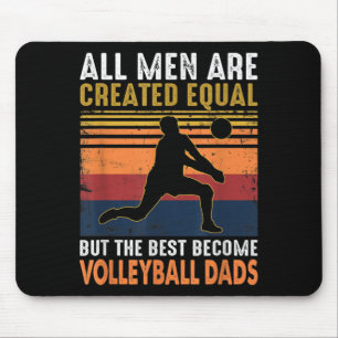 Alle Mannen zijn Creëer Equal Volleyball Pap Vinta Muismat