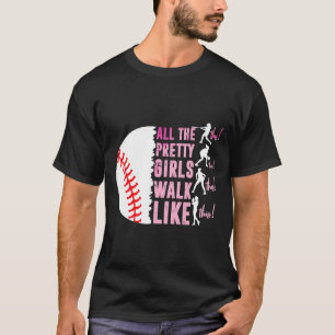 Alle meisjes lopen grappig als deze verkopen pla t-shirt