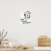 Alle meisjes zijn lesbiennes poster (Keuken)