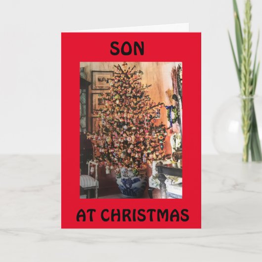 ALLE MEMORIES VAN "U" IN CHRISTMAS SON FEESTDAGEN KAART (Voorkant)