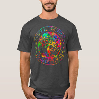Alle mensen denken dat ze leven in een Stropdas vo T-shirt