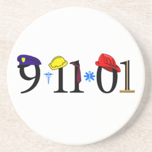 Alle mensen die verloren zijn gegaan 9-11-01 zandsteen onderzetter