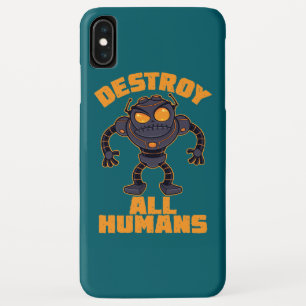 Alle mensen vernietigen Angry Robot Case-Mate iPhone Case