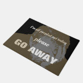 Alle mensen - weg deurmat (Schuin)