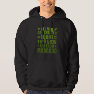 Alle Mensen Worden Gelijk Geschapen Sri Lankaanse Hoodie