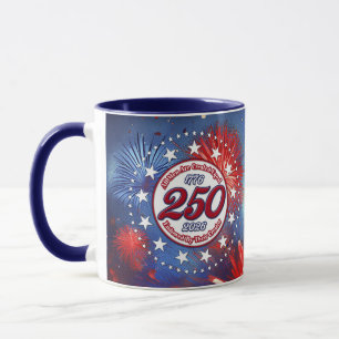 Alle Mensen Zijn Gecreëerd Grafisch Vuurwerk Barst Mok