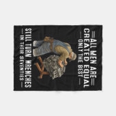 Alle Mensen zijn Gelijk Geschapen Alleen De Slede Fleece Deken (Voorkant (Horizontaal))