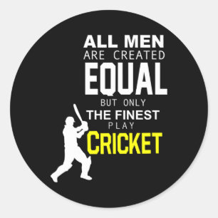 Alle Mensen Zijn Gelijk Geschapen Maar Finest Spee Ronde Sticker