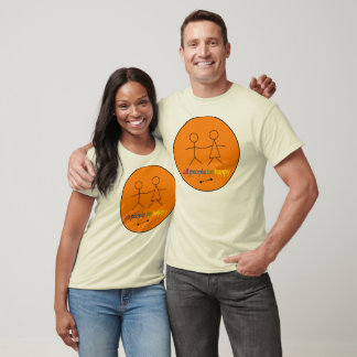Alle mensen zijn Happy organic t-shirt
