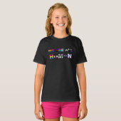 Alle mensen zijn zwart t-shirt (Voorkant volledig)