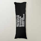 Alle metrotreinen van Dondi in de stad Lichaamskussen (Voorkant Verticaal)