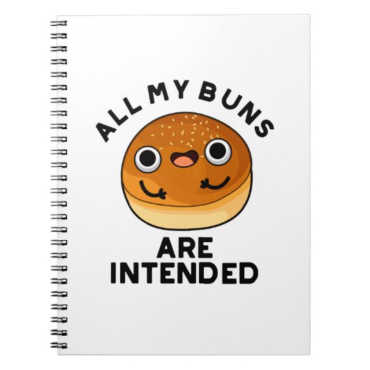 Alle Mijn Bollen Zijn Bedoeld Grappig Voedsel Pun Notitieboek (Voorkant)