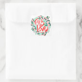 ALLE MIJN LIEFJE VIERKANTE STICKER (Tas)