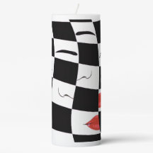 Alle Mixed Up Pillar Candle