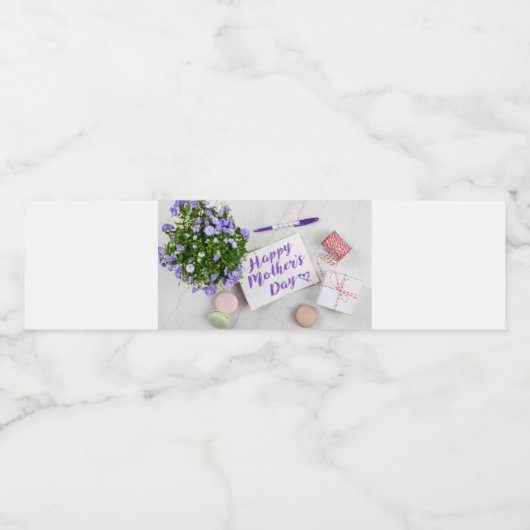 ALLE MOEDERS FEEDAG WATERFLES ETIKET (Enkel label)