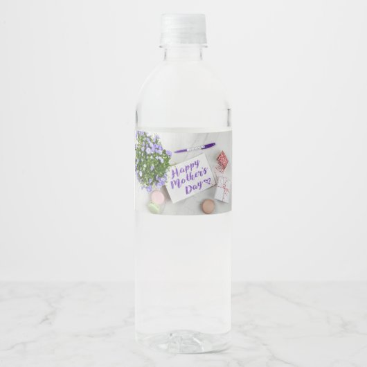 ALLE MOEDERS FEEDAG  WATERFLES ETIKET (Voorkant)