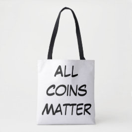 Alle muntstukken tote bag