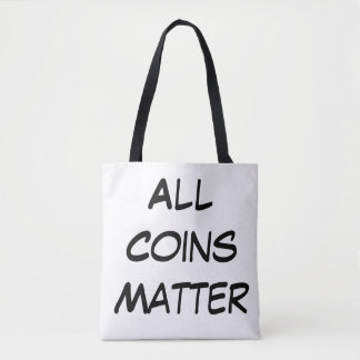 Alle muntstukken tote bag