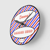 Alle naamloze winkels sinds datum stripes - ronde klok (Hoek)