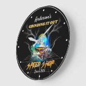 Alle naamssnelheden Winkelslogan Hotrod Burnout Bl Grote Klok (Hoek)