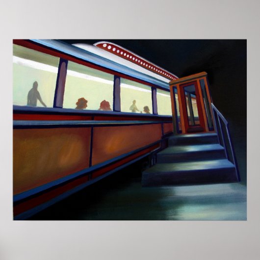 ALLE NACHTDINER POSTER (Voorkant)