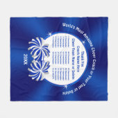 Alle namen van Cheerleader Coach Gifts Fleece Deken (Voorkant (Horizontaal))