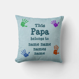 Alle namen wijzigen - Dit papier hoort bij Throw Kussen