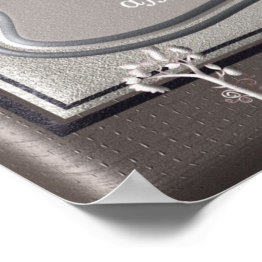 Alle Natuur ~Blaise Pascal quote - Afdrukken Poster (Hoek)