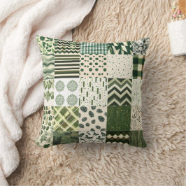 Alle Natuur Groene Cheat Quilt Patroon 2025 Kussen