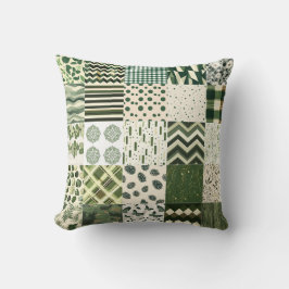 Alle Natuur Groene Cheat Quilt Patroon 2025 Kussen