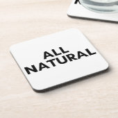 alle natuurlijke bier onderzetter (Linkerzijde)