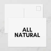 alle natuurlijke briefkaart (Voorkant / Achterkant)