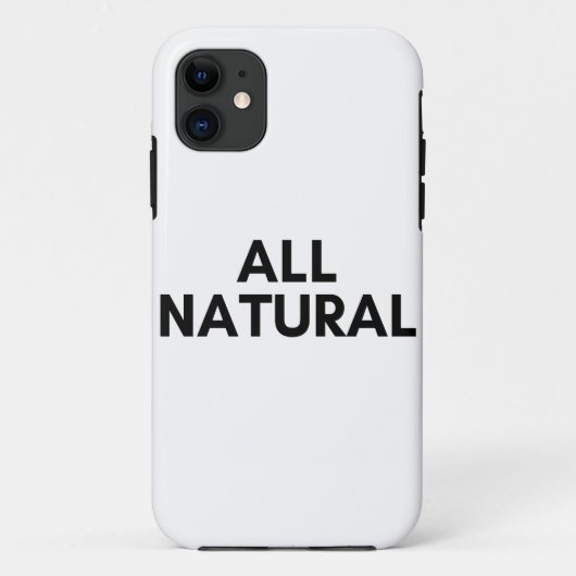 alle natuurlijke Case-Mate iPhone case (Achterkant)