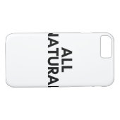 alle natuurlijke Case-Mate iPhone case (Achterkant (Horizontaal))