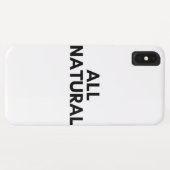 alle natuurlijke Case-Mate iPhone case (Achterkant (horizontaal))