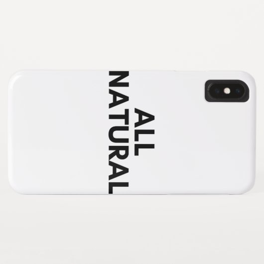 alle natuurlijke Case-Mate iPhone case (Achterkant (horizontaal))