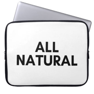 alle natuurlijke laptop sleeve