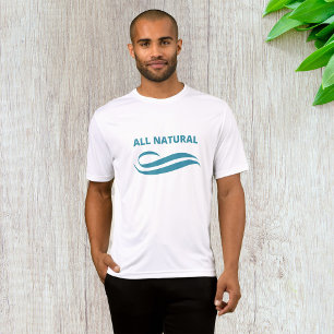Alle natuurlijke minimalistische eco-vriendelijke  t-shirt