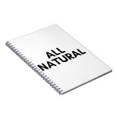 alle natuurlijke notitieboek (Rechterzijde)