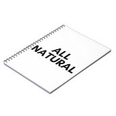 alle natuurlijke notitieboek (Linkerzijde)