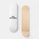 alle natuurlijke persoonlijk skateboard (Voorkant)