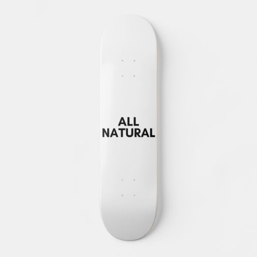 alle natuurlijke persoonlijk skateboard (Voorkant)