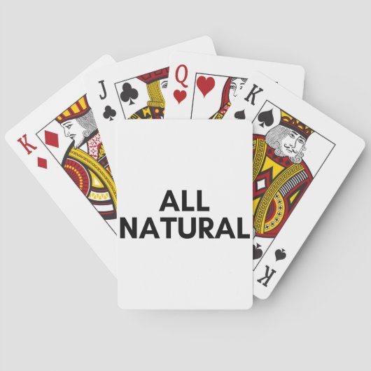 alle natuurlijke pokerkaarten (Achterkant)