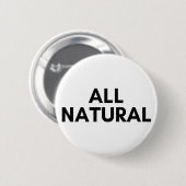 alle natuurlijke ronde button 5,7 cm (Voorkant /achterkant)