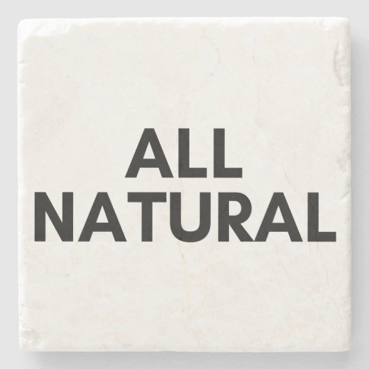 alle natuurlijke stenen onderzetter (Voorkant)