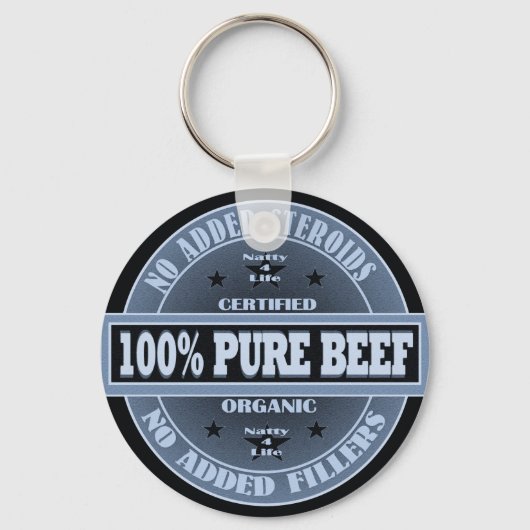 Alle natuurlijke Steroïden Sleutelhanger (Voorkant)