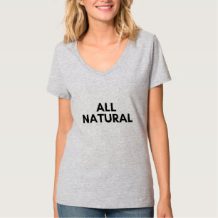 alle natuurlijke t-shirt