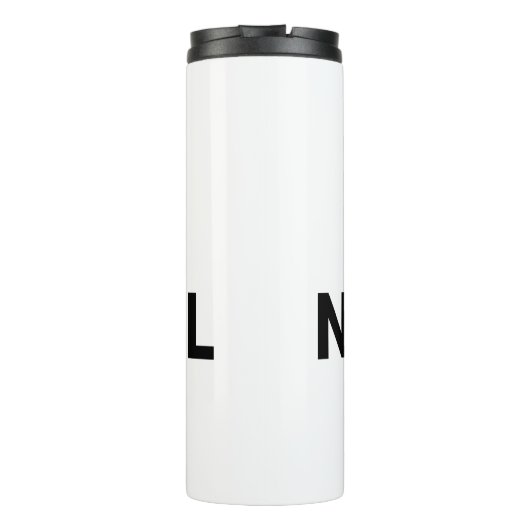 alle natuurlijke thermosbeker (Achterkant)