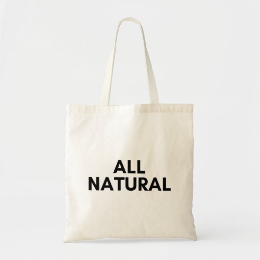 alle natuurlijke tote bag (Voorkant)